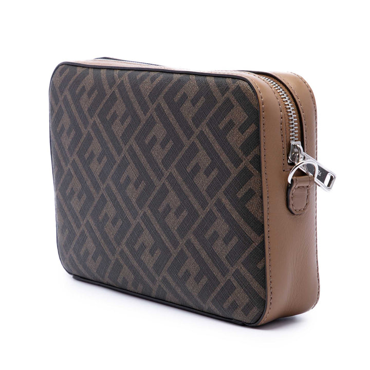 Fendi Zucca Diagonal Sac caméra Toile enduite