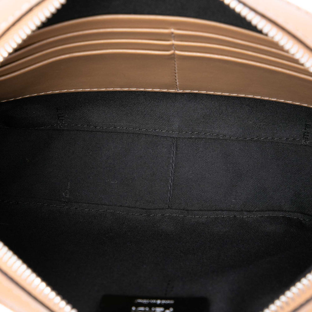 Fendi Zucca Diagonal Sac caméra Toile enduite