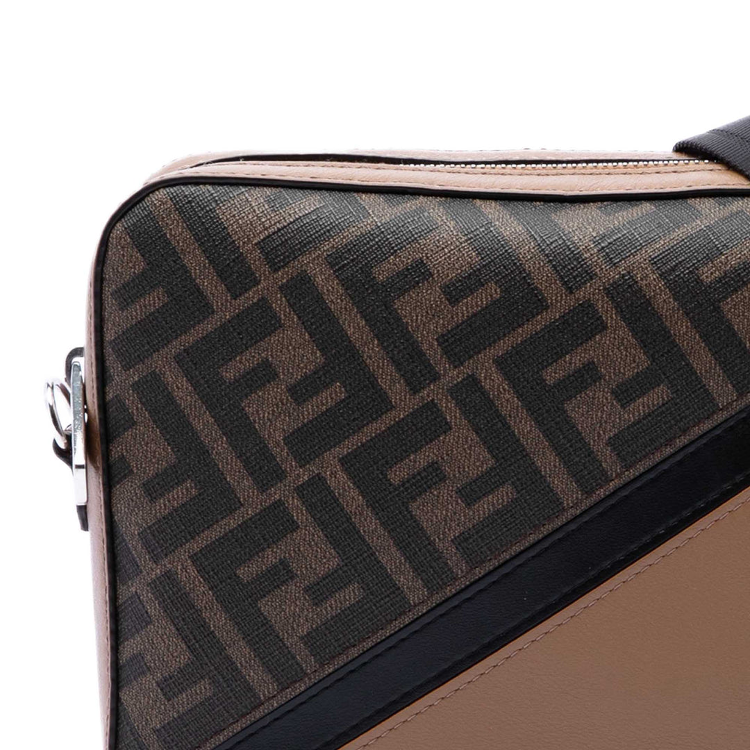 Fendi Zucca Diagonal Sac caméra Toile enduite
