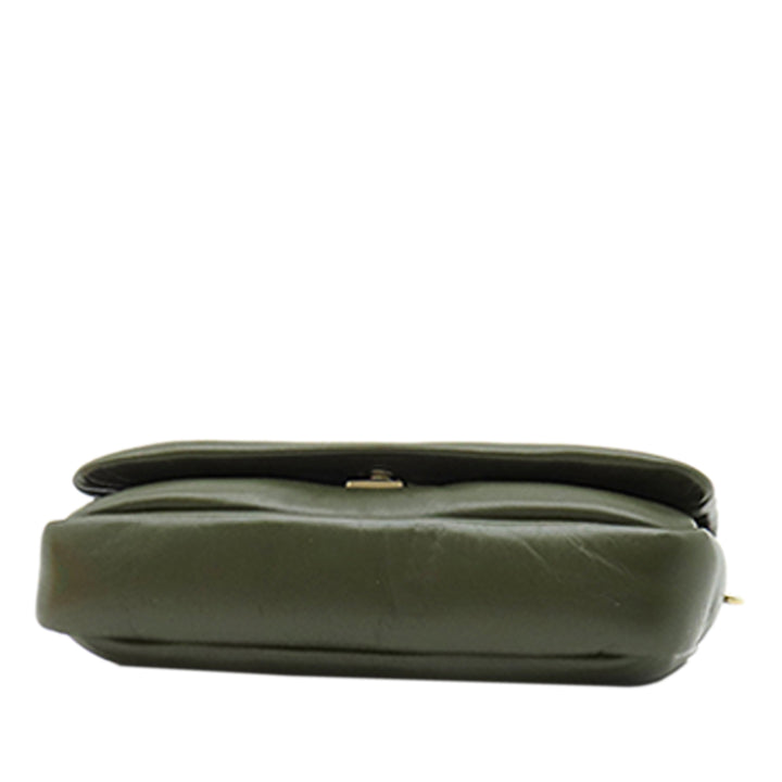 GG Milano sac à Mini Cuir d'agneau Vert