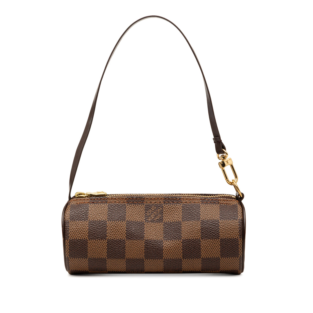 Papillon Pochette Damier Ébène Marron