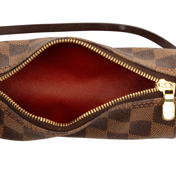Papillon Pochette Damier Ébène Marron
