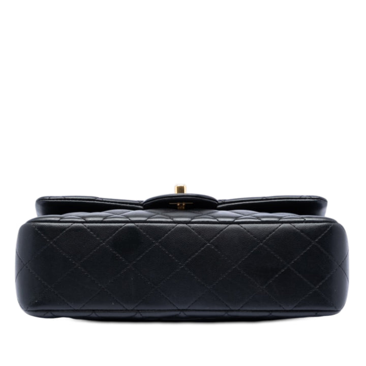 Chanel Small Classic Cuir d’agneau Double rabat