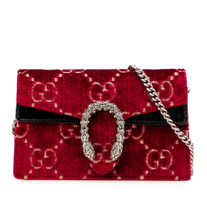 Gucci Mini GG Velours Dionysus Sac porté croisé