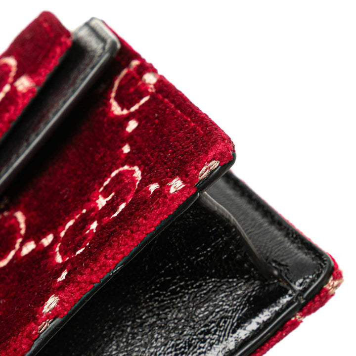 Gucci Mini GG Velours Dionysus Sac porté croisé