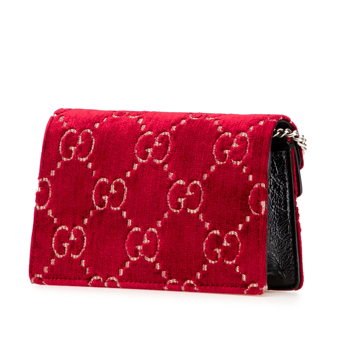 Gucci Mini GG Velours Dionysus Sac porté croisé