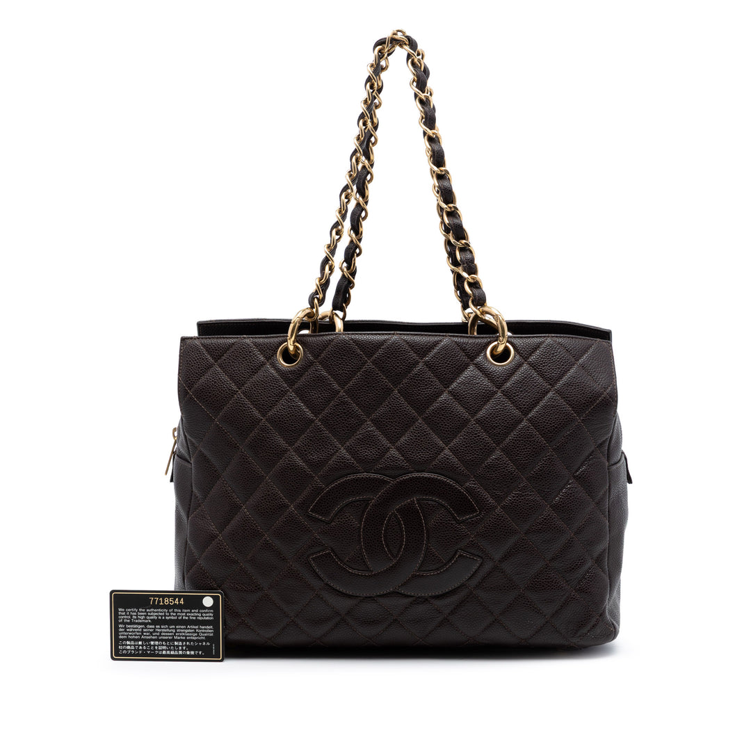 Chanel Grand CC Caviar Timeless Cabas