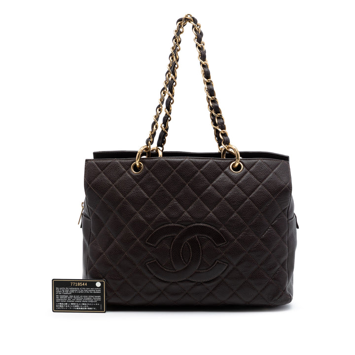 Chanel Grand CC Caviar Timeless Cabas