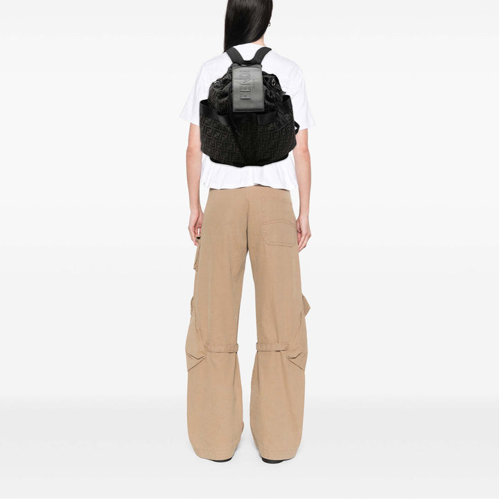 Fendi Large FF Jacquard Strike Sac à dos
