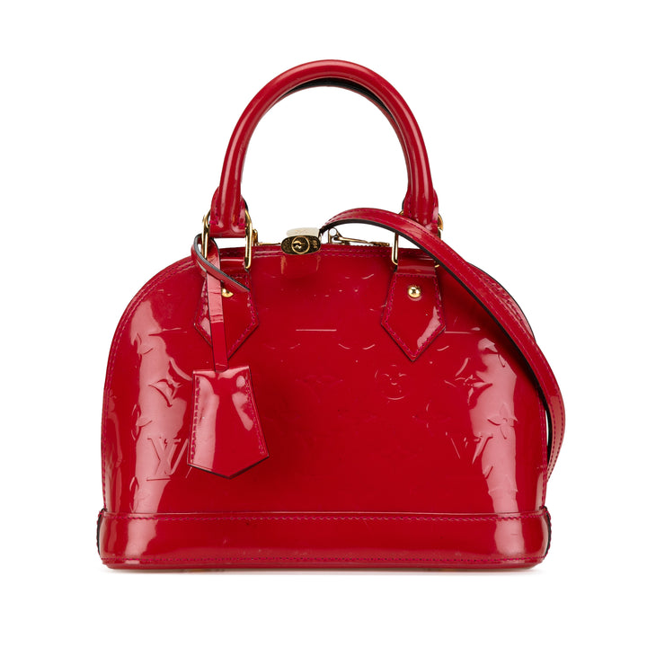 Monogram Vernis Alma BB Red - Gaby Paris