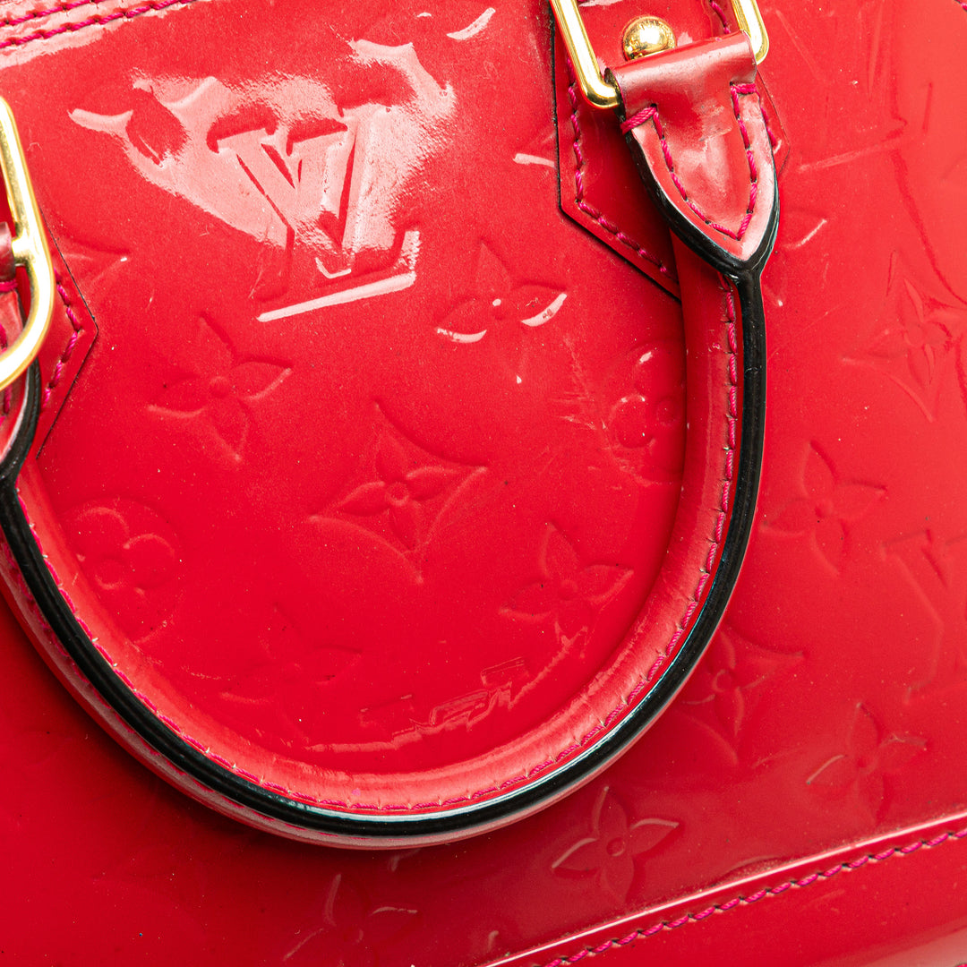 Monogram Vernis Alma BB Red - Gaby Paris