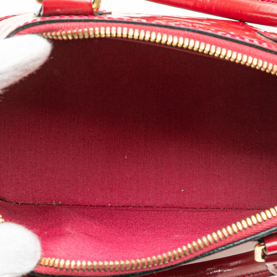 Monogram Vernis Alma BB Red - Gaby Paris