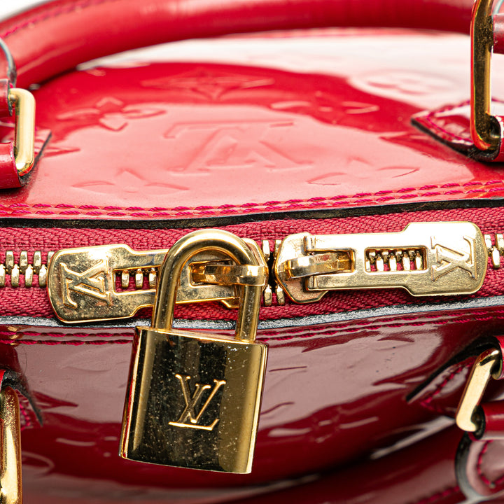 Monogram Vernis Alma BB Red - Gaby Paris