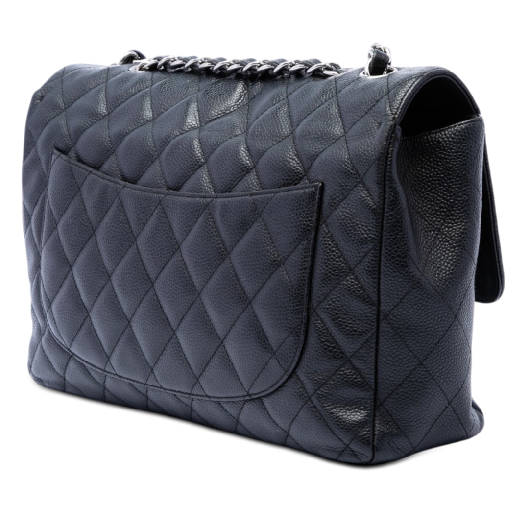 Chanel Jumbo Classic Caviar Simple rabat
