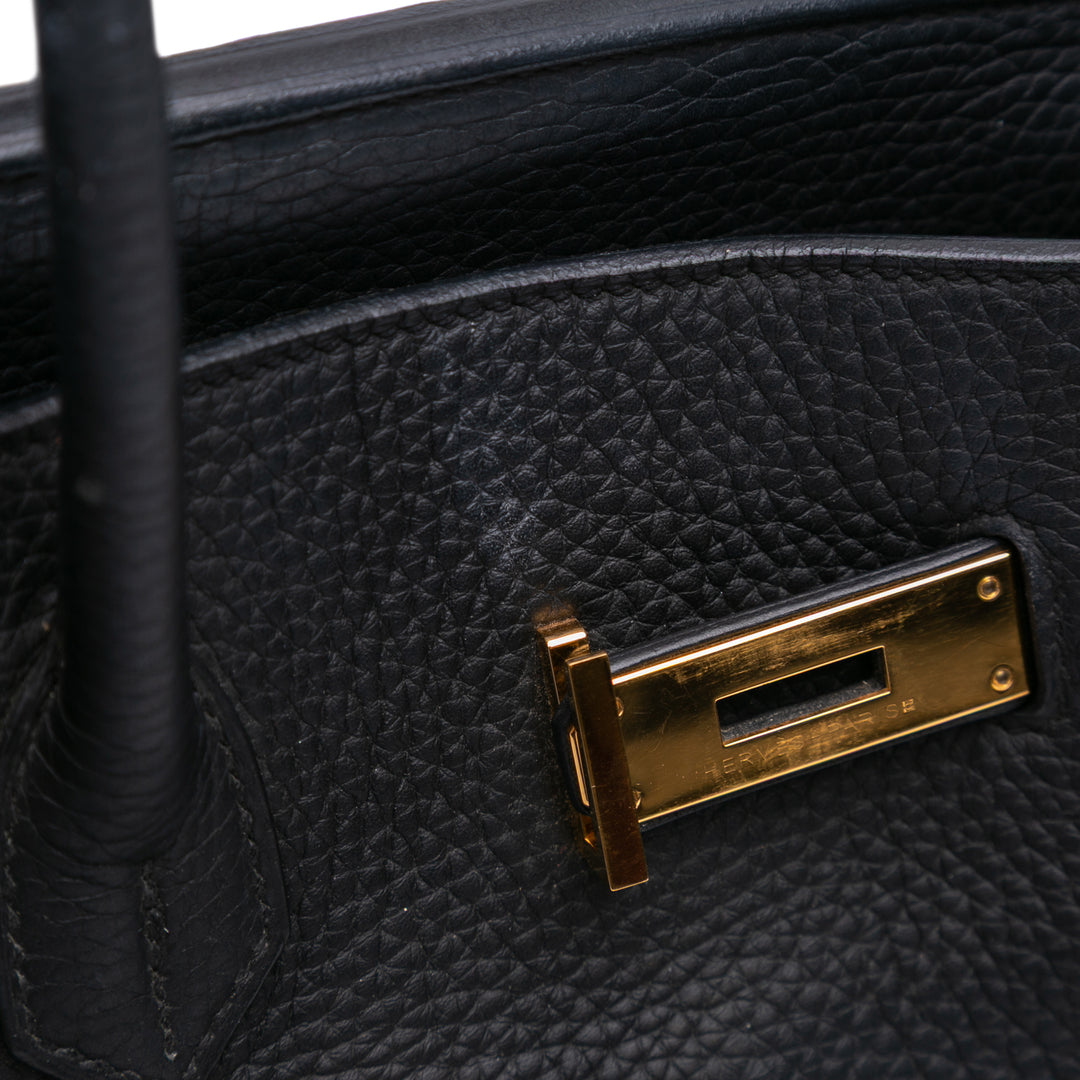 Togo Birkin Retourne 35 Black - Gaby Paris