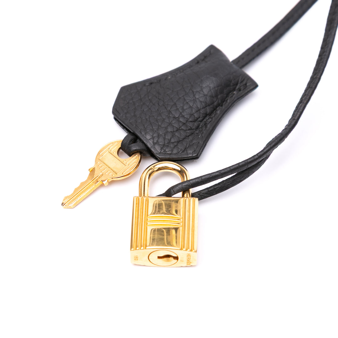 Togo Birkin Retourne 35 Black - Gaby Paris