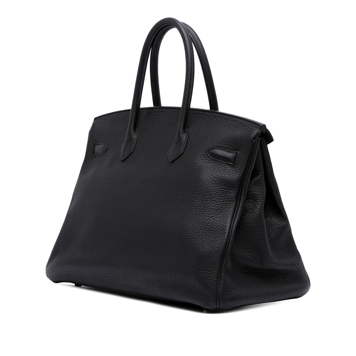 Togo Birkin Retourne 35 Black - Gaby Paris