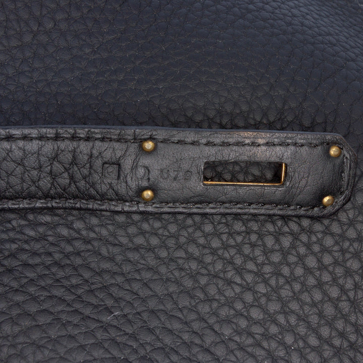 Togo Birkin Retourne 35 Black - Gaby Paris