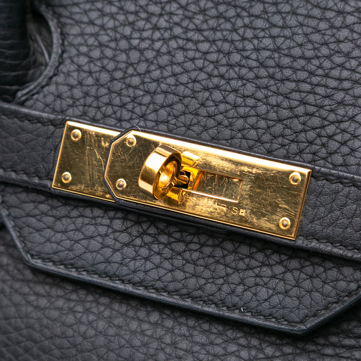 Togo Birkin Retourne 35 Black - Gaby Paris
