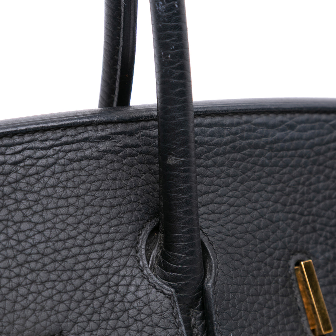 Togo Birkin Retourne 35 Black - Gaby Paris