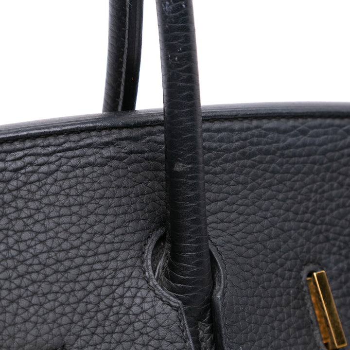 Togo Birkin Retourne 35 Black - Gaby Paris