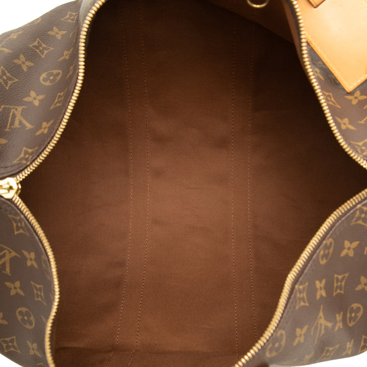 Louis Vuitton Keepall 45 Monogram Marron – vue 4 – GABY PARIS