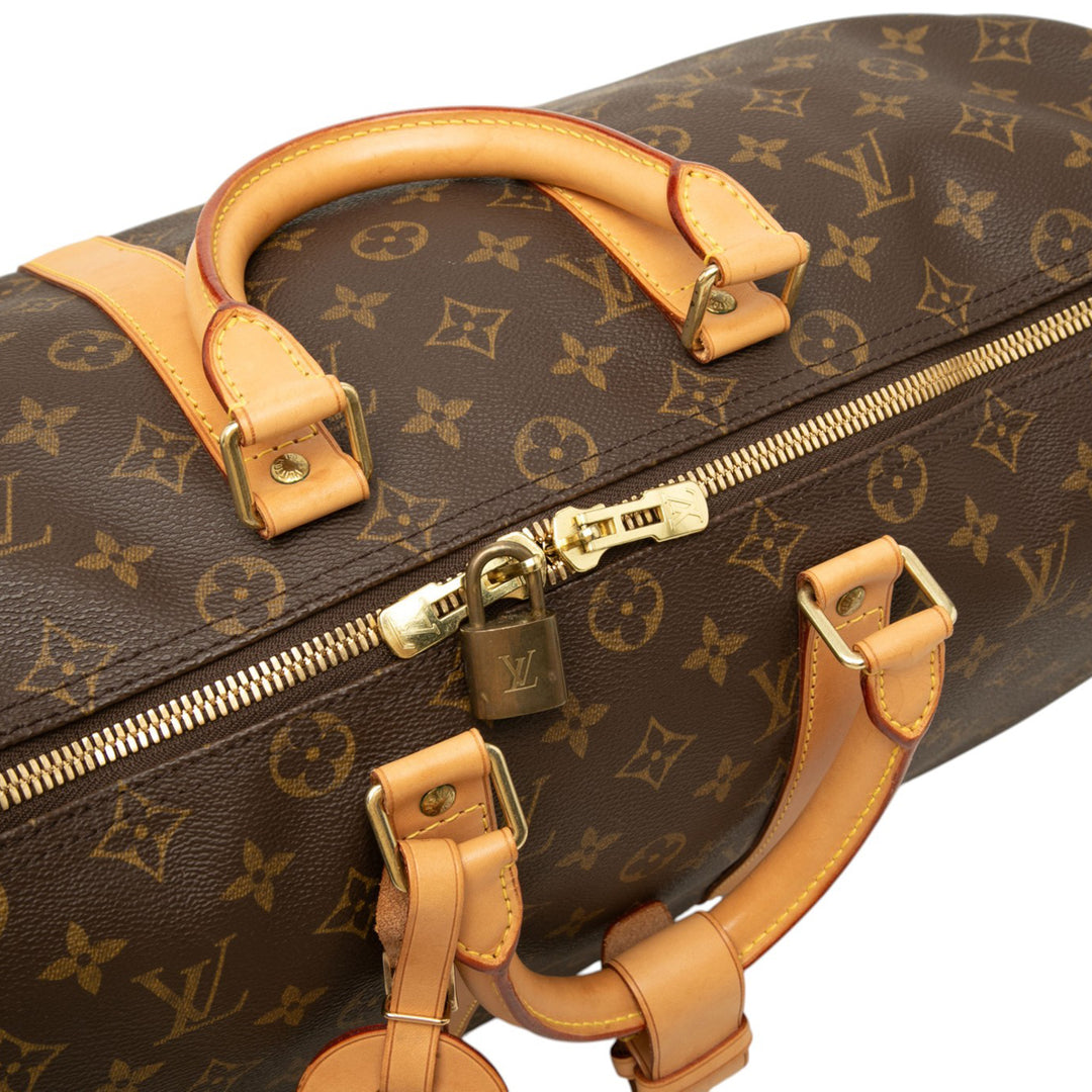 Louis Vuitton Keepall 45 Monogram Marron – vue 6 – GABY PARIS