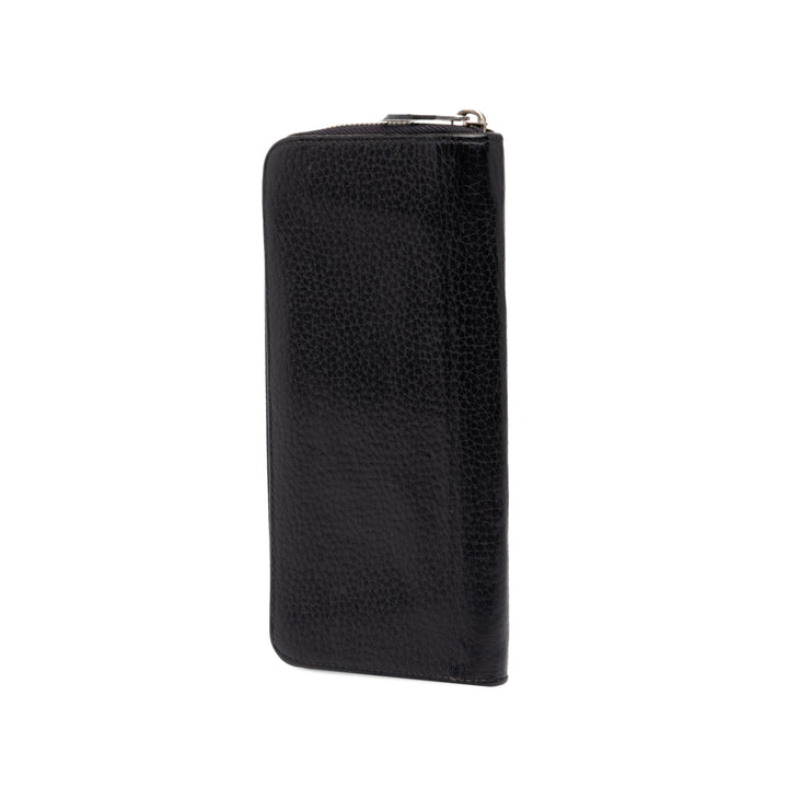 Louis Vuitton Vertical Zippy Portefeuille long taurillon Noir – vue 2 – GABY PARIS