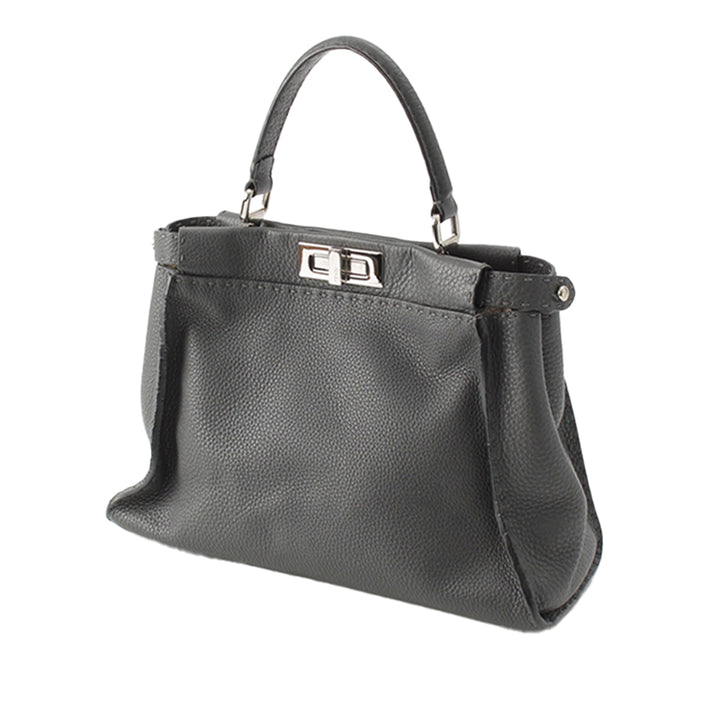 Fendi Selleria Peekaboo Iconic Sac Moyen Cuir