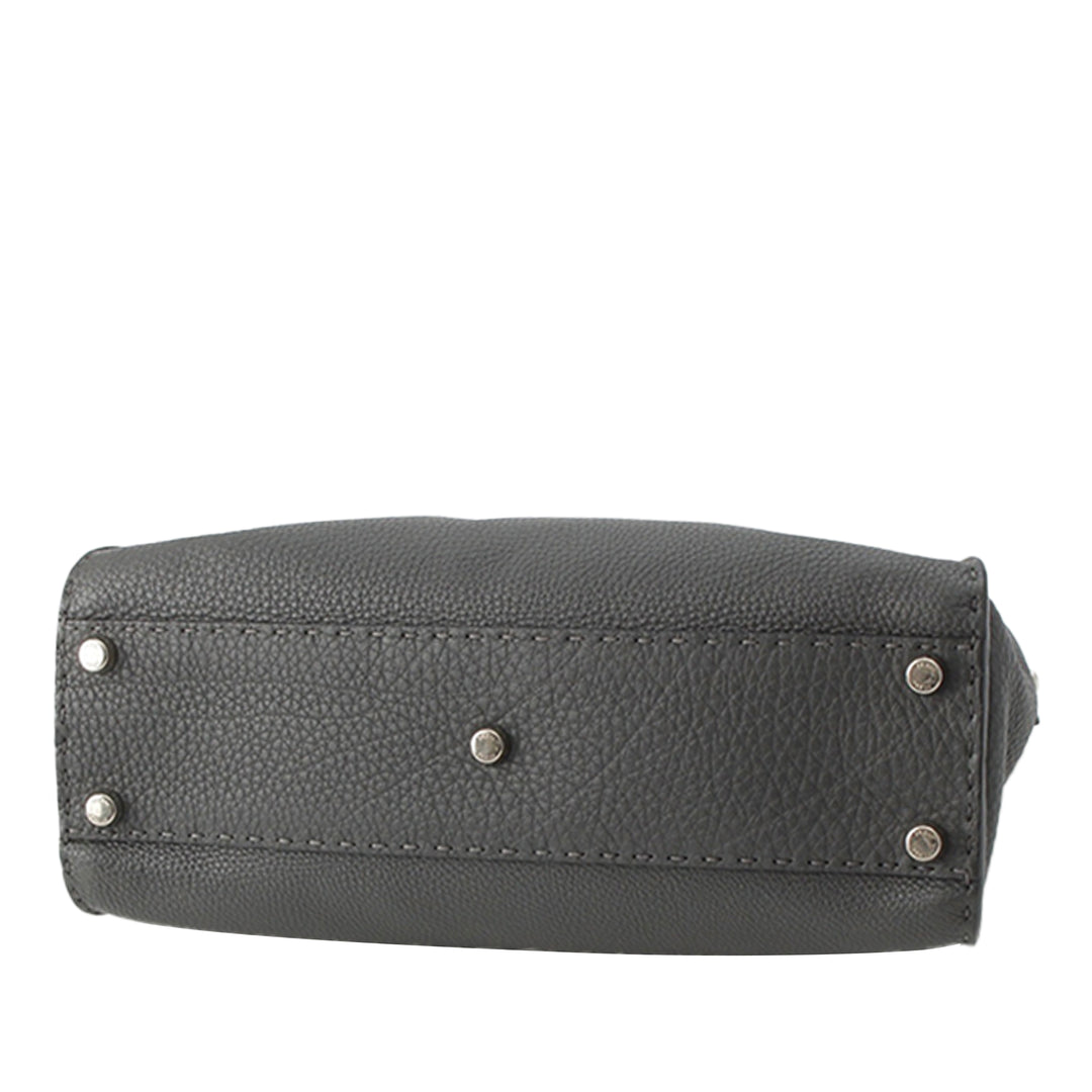 Fendi Selleria Peekaboo Iconic Sac Moyen Cuir