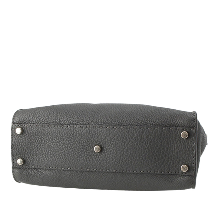 Fendi Selleria Peekaboo Iconic Sac Moyen Cuir
