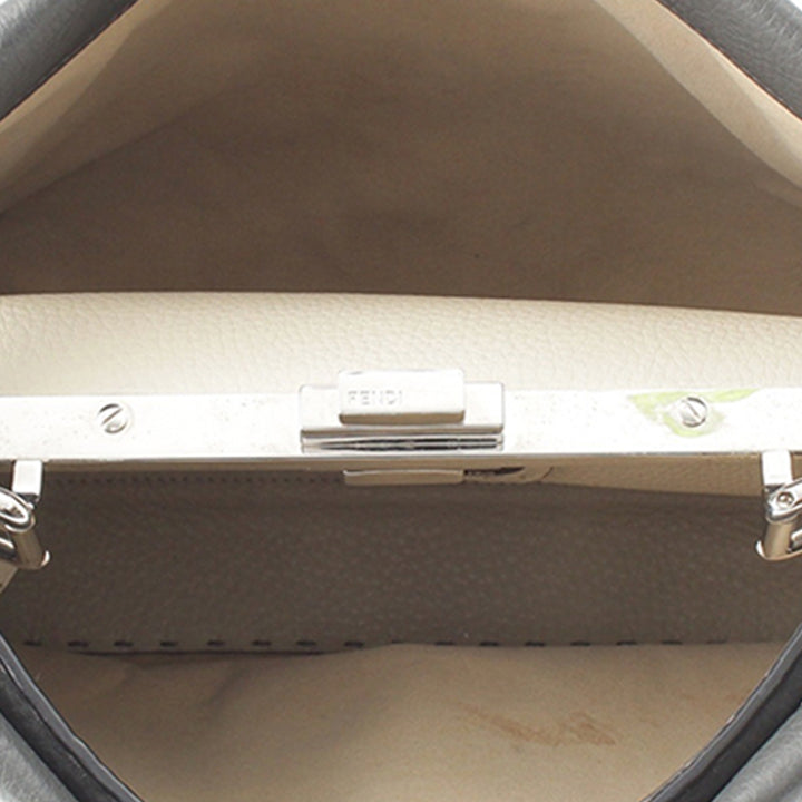Fendi Selleria Peekaboo Iconic Sac Moyen Cuir
