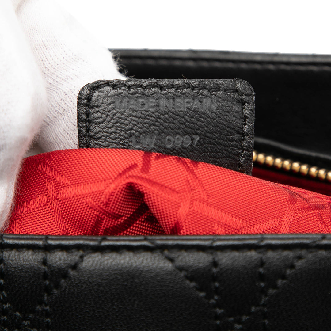 Dior Medium Cuir d’agneau Cannage Lady Dior – GABY PARIS Authentique