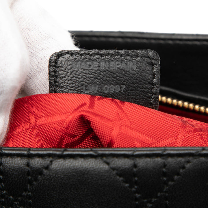 Dior Medium Cuir d’agneau Cannage Lady Dior – GABY PARIS Authentique