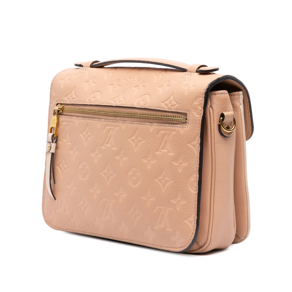 Bicolor Monogram Empreinte Pochette Metis Brown - Gaby Paris