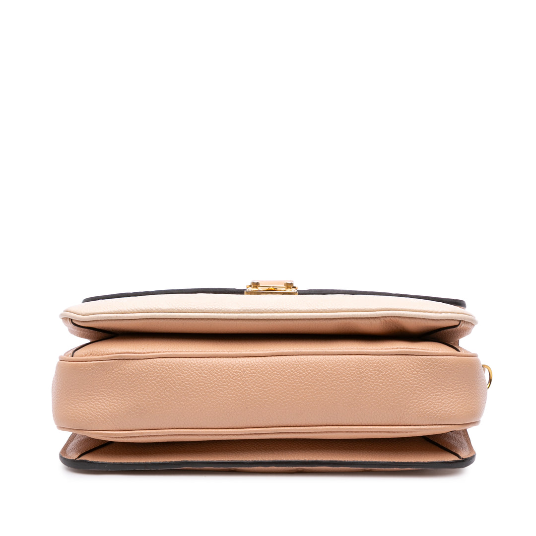 Bicolor Monogram Empreinte Pochette Metis Brown - Gaby Paris