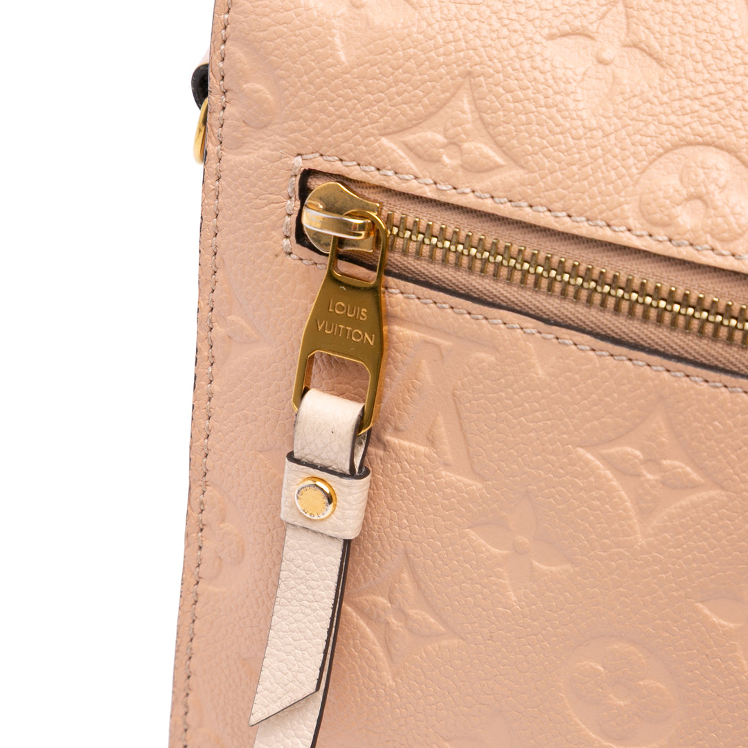 Bicolor Monogram Empreinte Pochette Metis Brown - Gaby Paris