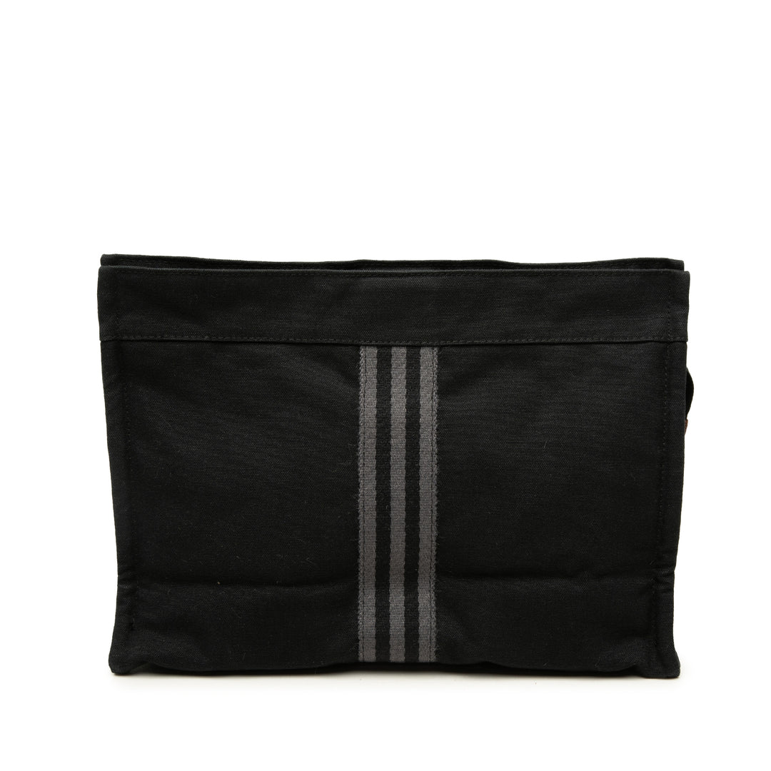 Hermès Pochette Fourre Tout Noir – vue principale – GABY PARIS