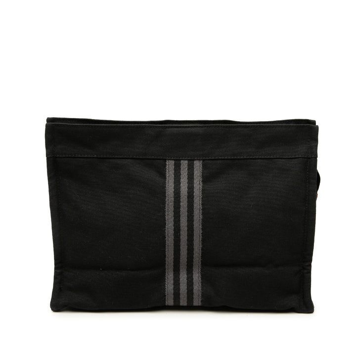 Hermès Pochette Fourre Tout Noir – vue principale – GABY PARIS