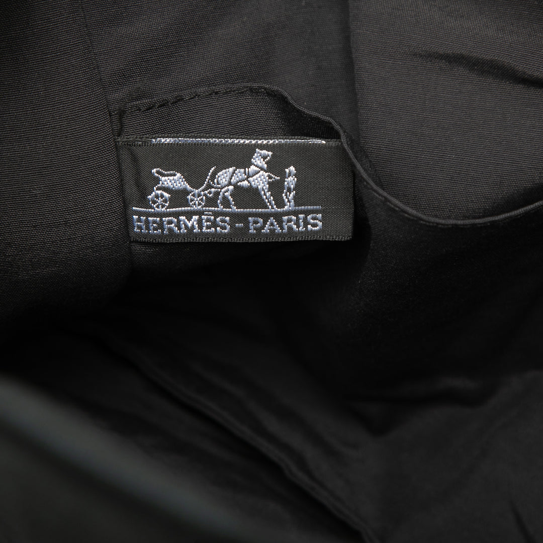 Hermès Pochette Fourre Tout Noir – vue 5 – GABY PARIS