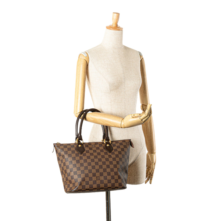 Damier Ebene Saleya PM Brown - Gaby Paris