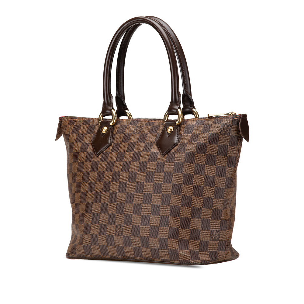 Damier Ebene Saleya PM Brown - Gaby Paris