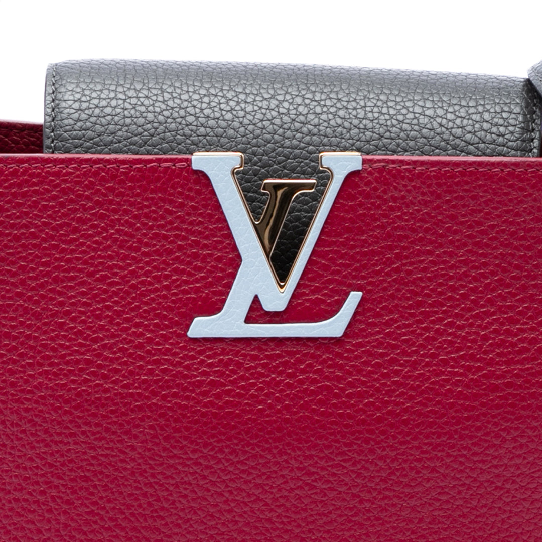 Louis Vuitton Tricolor Taurillon Capucines PM