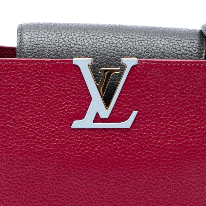 Louis Vuitton Tricolor Taurillon Capucines PM