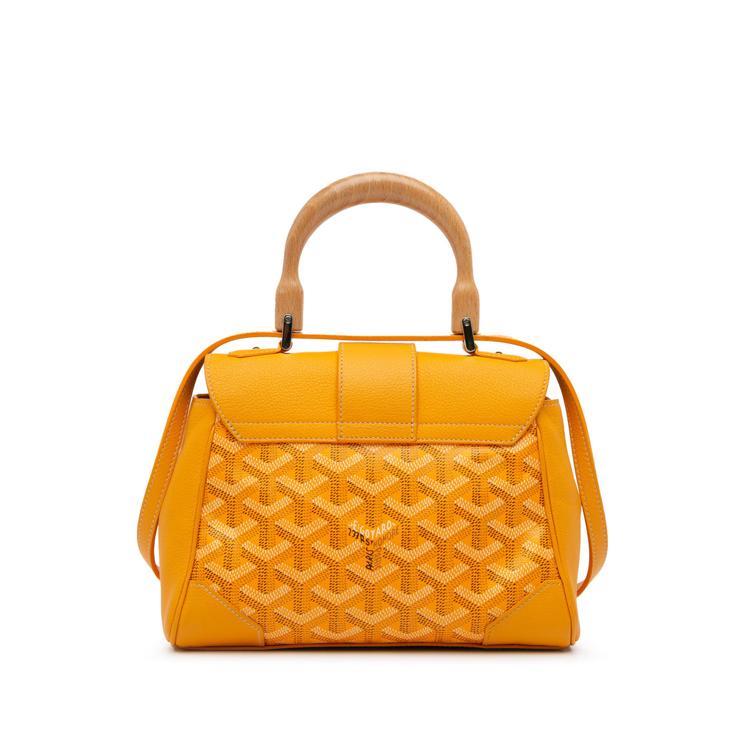 Mini Goyardine Saigon Souple Yellow - Gaby Paris