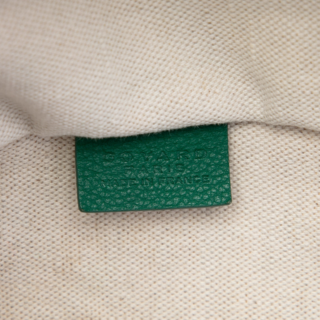 Goyard Cabas Vilette Goyardine MM Vert – vue 5 – GABY PARIS