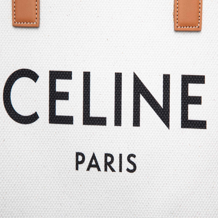 Celine Small Toile Logo Print Horizontal Cabas Cabas