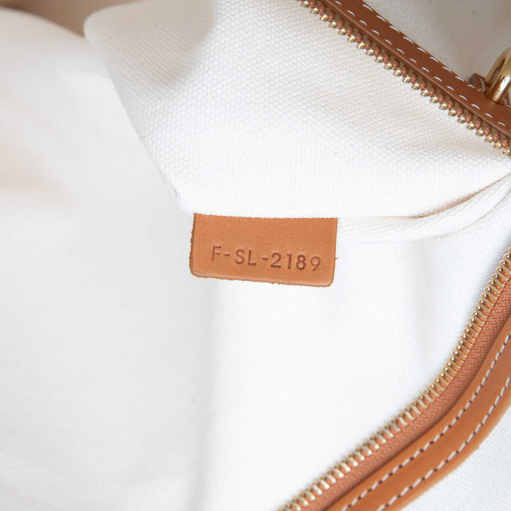 Celine Small Toile Logo Print Horizontal Cabas Cabas
