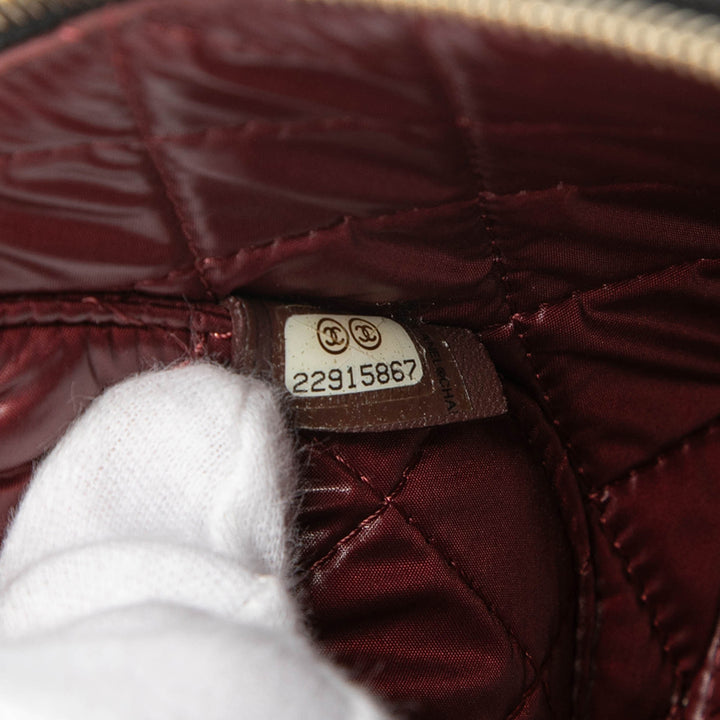 Chanel CC Matelassé Cuir d’agneau Vanity