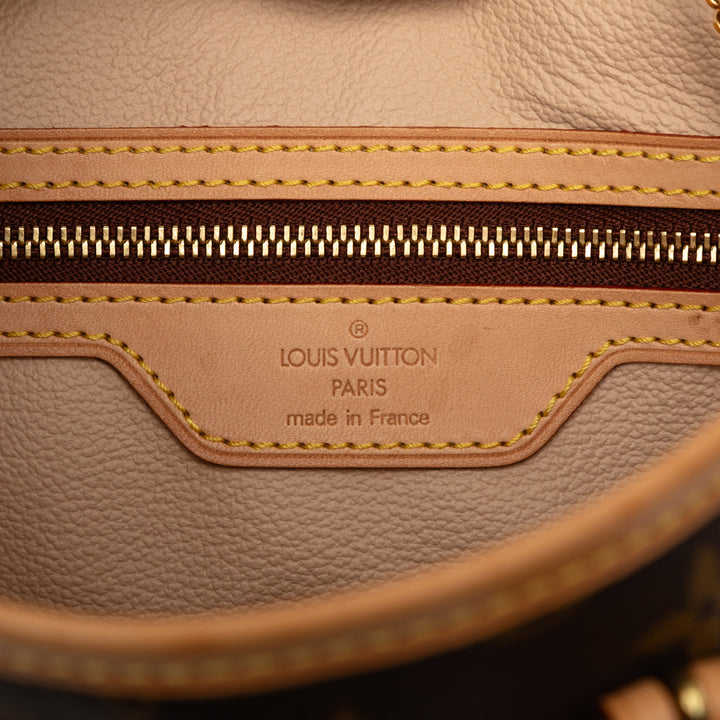 Seau Monogram Marron
